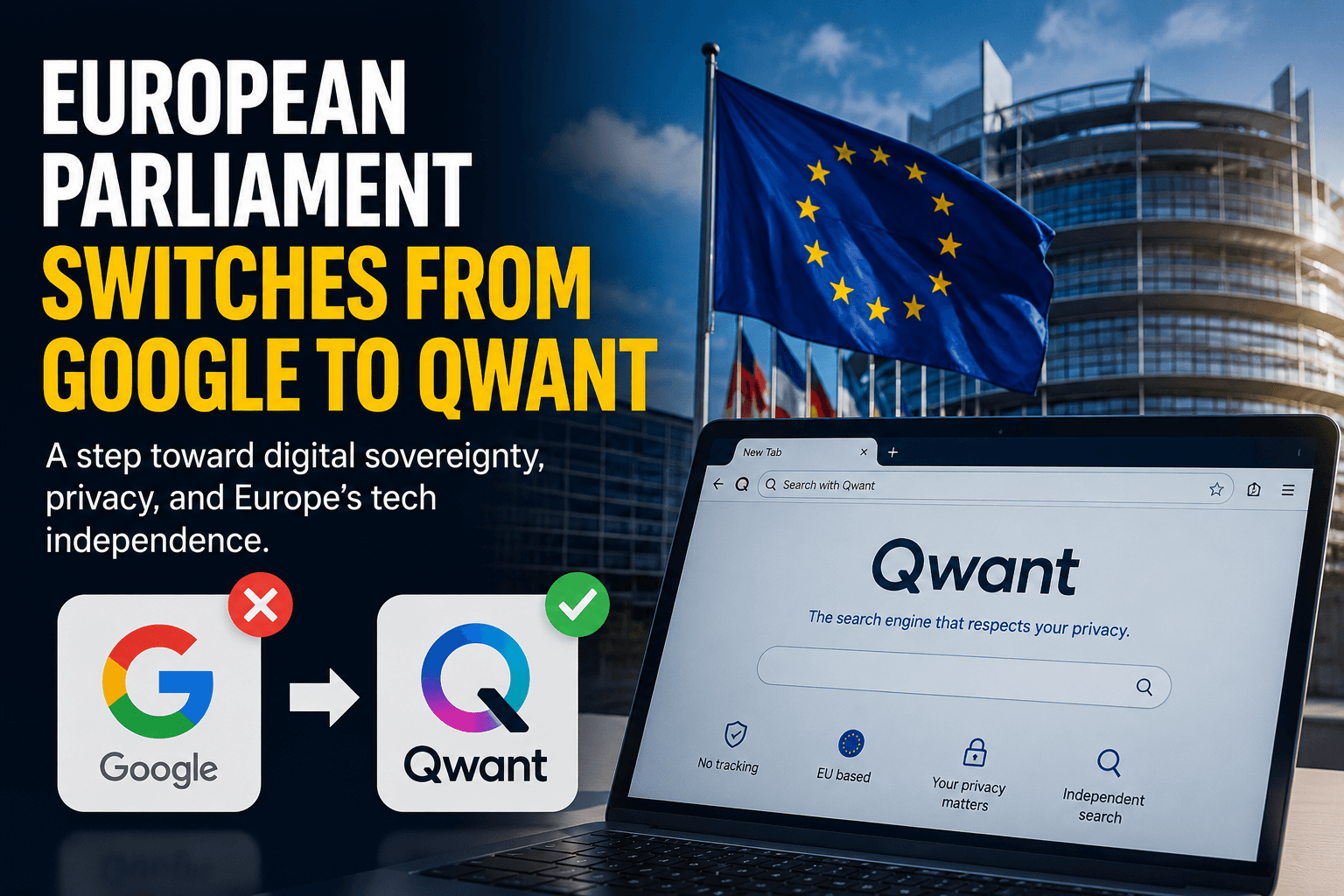Cover for Why the European Parliament Is Replacing Google With a French Search Engine