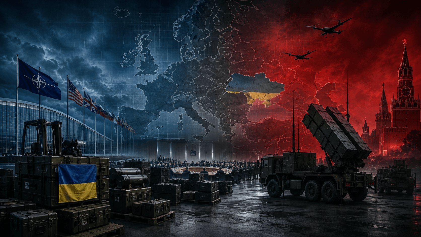 Cover for Russia Warns NATO After $80 Billion Ukraine Pledge — Europe’s Security Gamble Is Getting Bigger