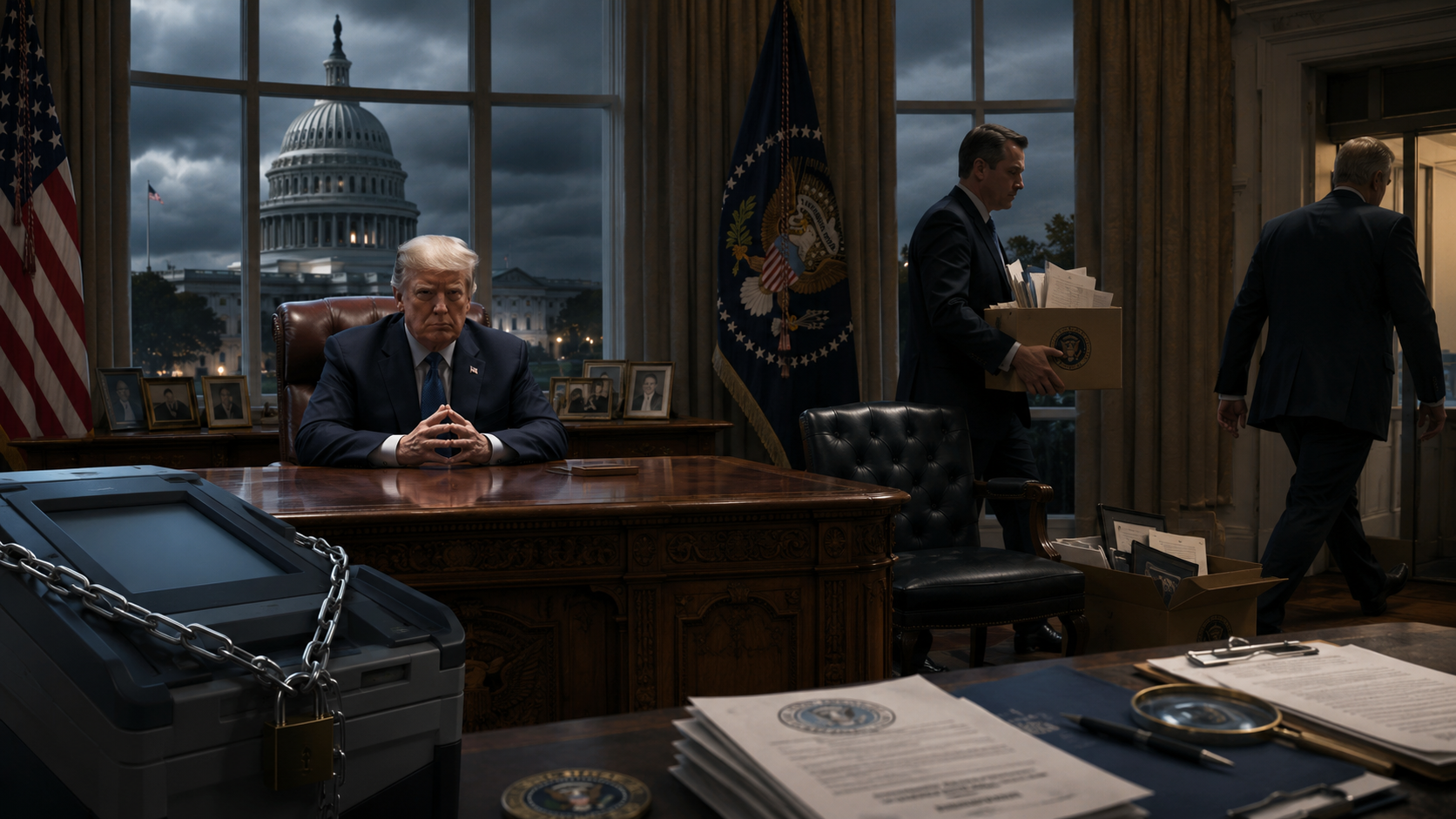 Cover for Trump Just Removed America’s Election Watchdog Before the Midterms