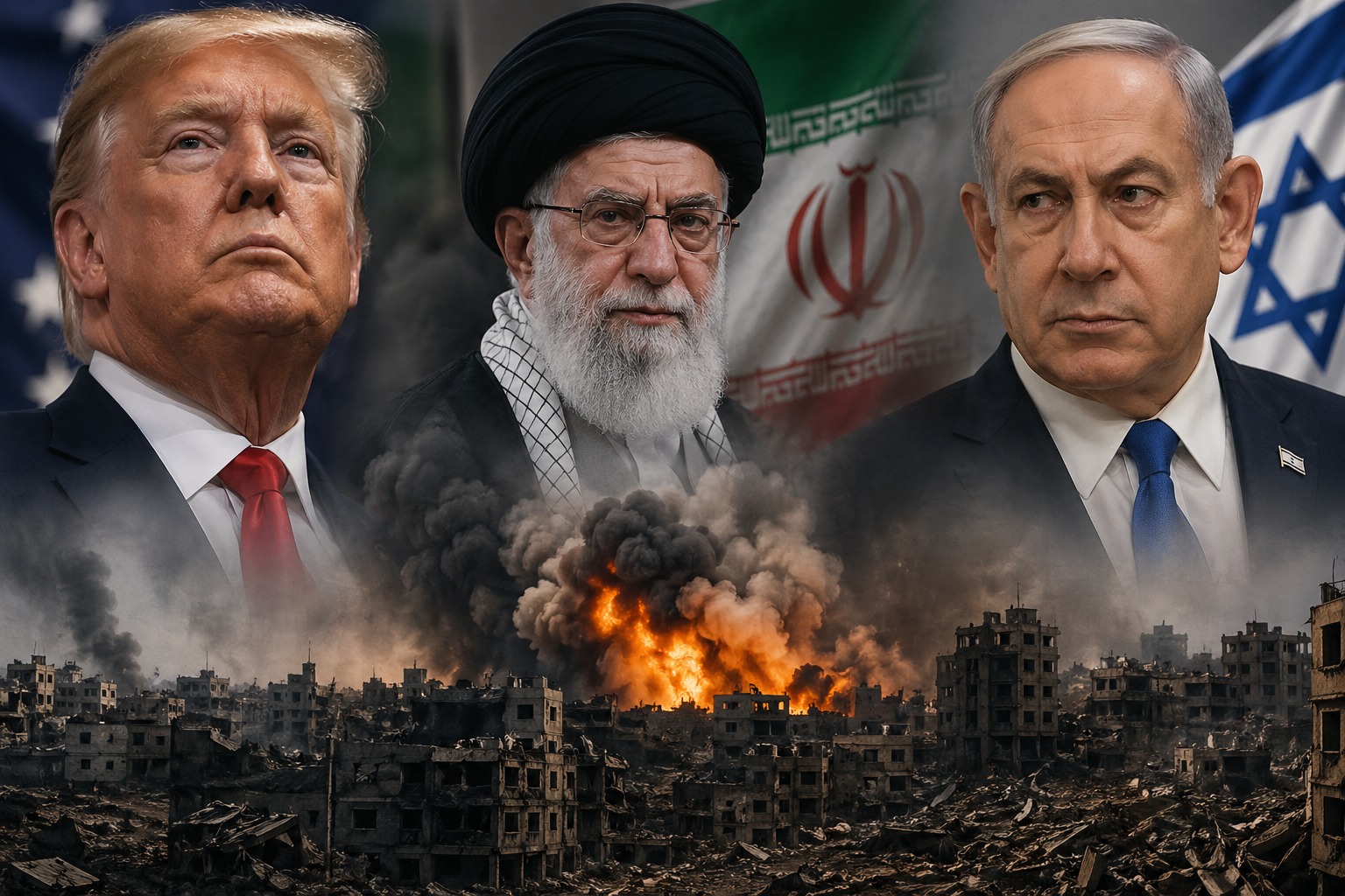 Cover for Trump urges Iran to “give up” as Israeli strikes kill nine in Lebanon